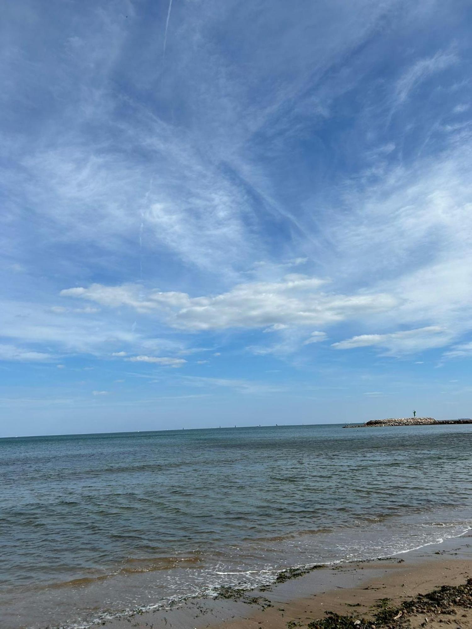 Apartamento 1 línea playa Porsa playa Alboraya Port Saplaya Exterior foto